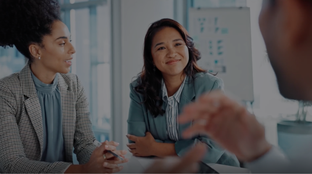 A couple views their financial accounts. They have the peace of mind in knowing that they are receiving the guidance they need to feel ready for retirement.