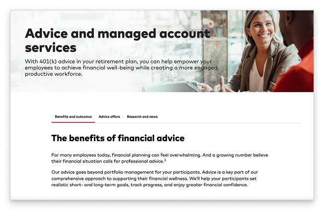 woman and man sitting at table having a conversation