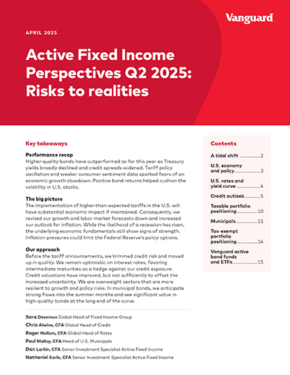 Active fixed income perspectives Q2 2025: Risks to realities