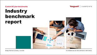 A thumbnail image of a sample cover of one of the industry benchmark reports. This sample is a generic cover.