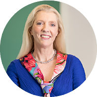 Jane Greenfield smiles at the camera.